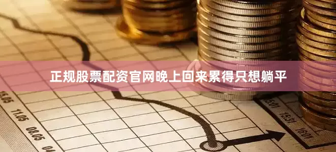 正规股票配资官网晚上回来累得只想躺平